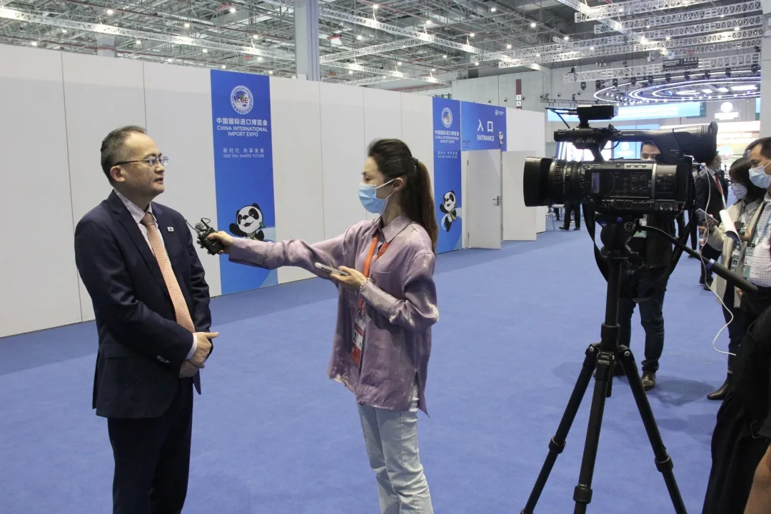 中央電視臺、學習強國、新華社報道蘇美達參與第三屆進博會